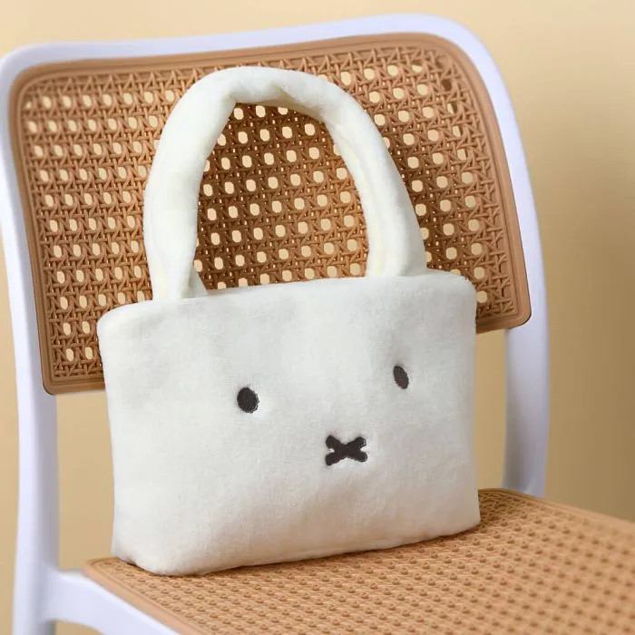 Miffy - Deluxe Plush Bag White