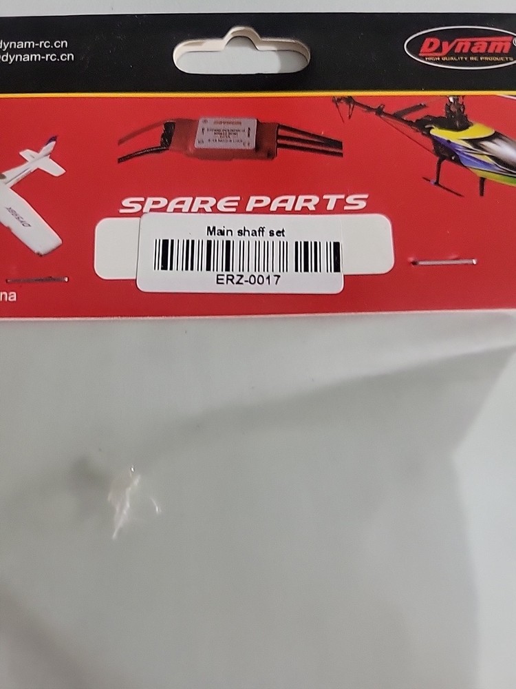 Dynam ERZ-0017 Main Shaft Set NEW