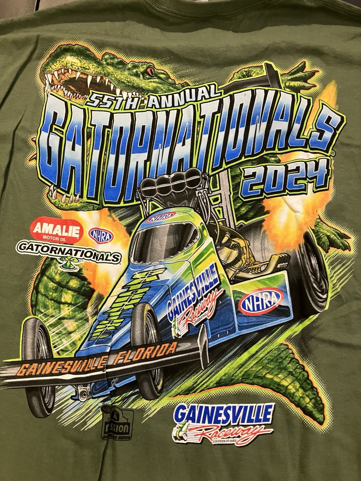 MIXED BOX OF 40 NHRA DRAG RACING CLASSIC DRIVER/ EVENT SHIRTS ALL SIZE XL