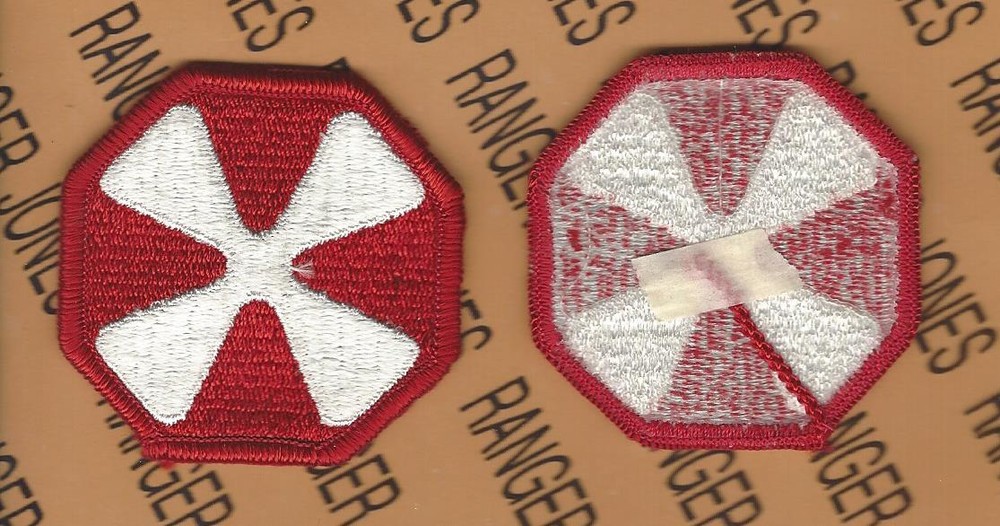 USA 8th Army dress uniform patch m/e