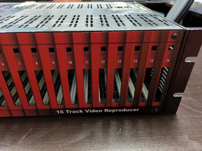 Alcorn McBride Video Binloop 16 Track Audio/Video Reproducer; Empty