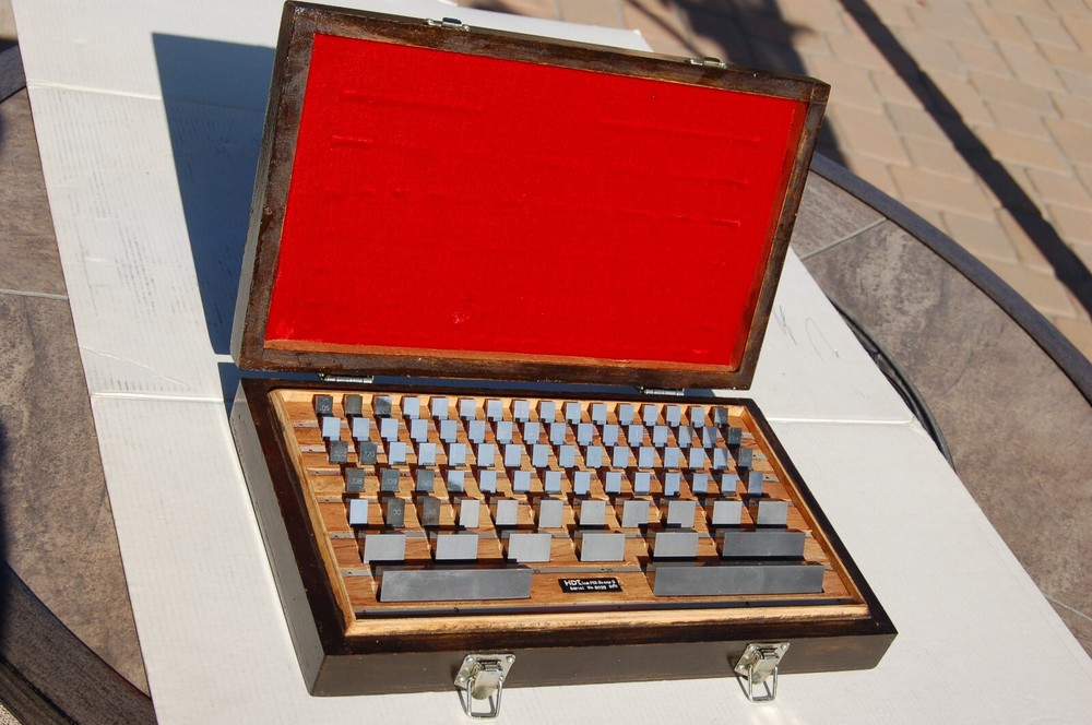 HDT 81 piece carbide gage block set