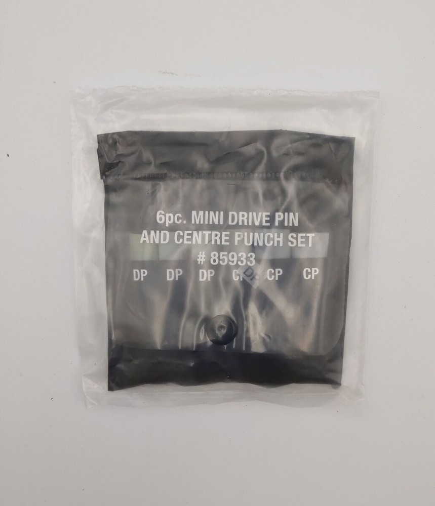 Micro-Mark 85933 Mini Drive Pin and Centre Punch Set 6pc.