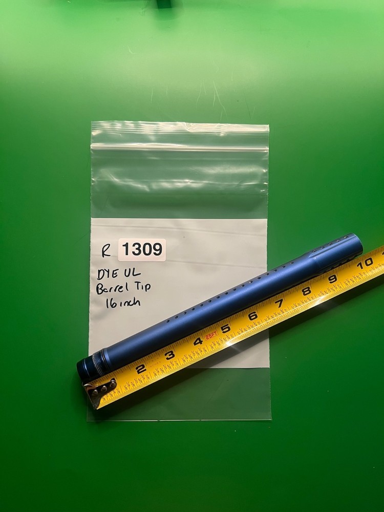 DYE UL Paintball Barrel Tip 16 inch