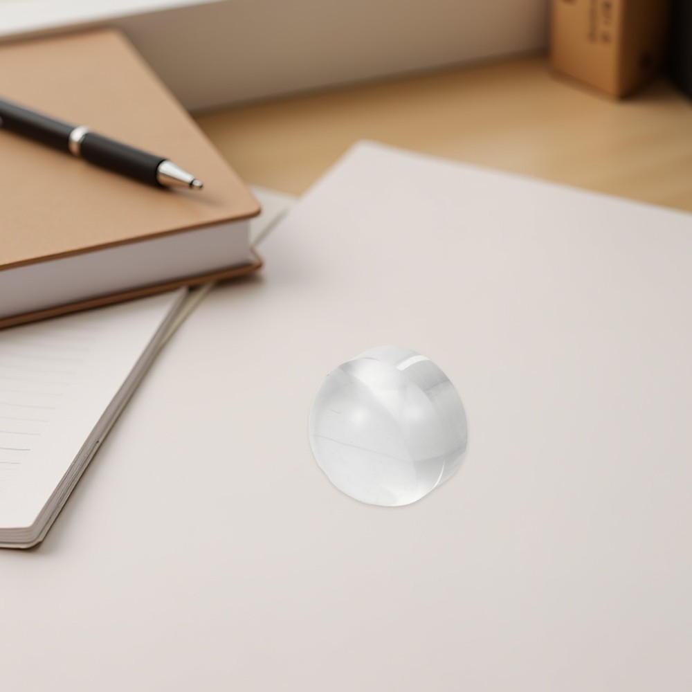 Desktop Paperweight Office Keepsake 8x Acrylic Clear Paperweights
