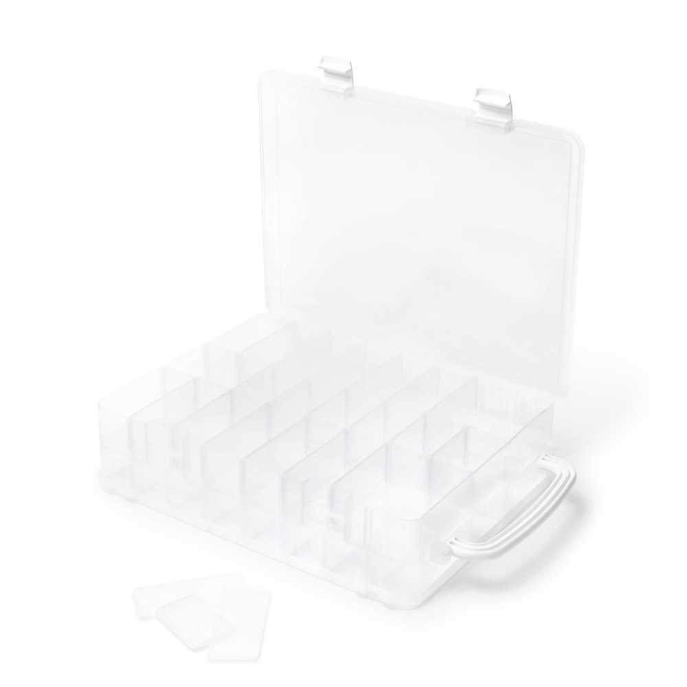 Dritz Thread Storage Box, Stores 48 Spools