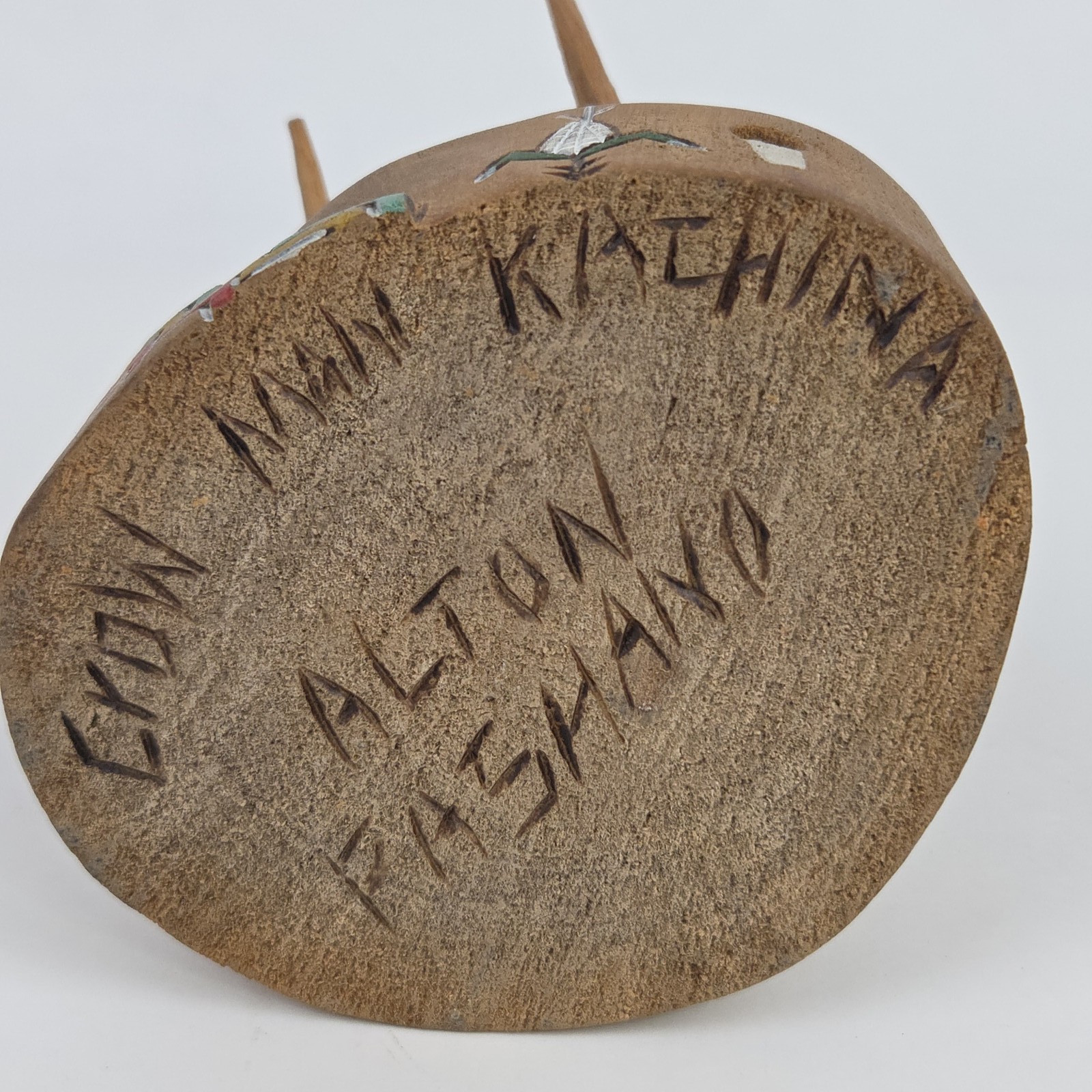 Hopi Crow Mother Kachina Doll Alton Pashano Hand Carved Pueblo Native American