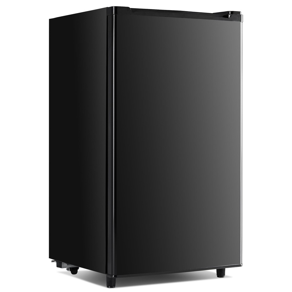 HOMEFLA Single Door Mini Refrigerator, 17.7" Width, with Separate Freezer