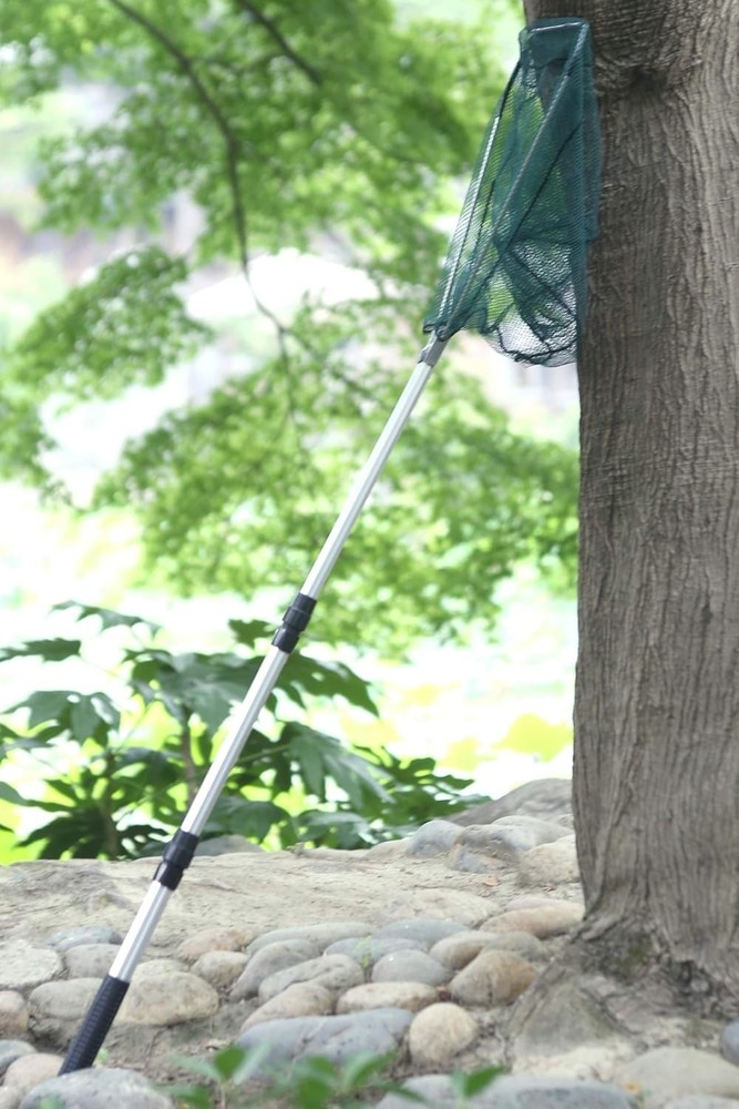 RESTCLOUD Fishing Landing Net with Telescoping Pole Handle
