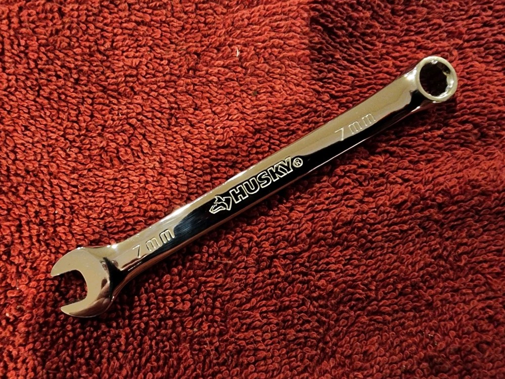 Husky 7mm 12PT Stubby Combination Wrench