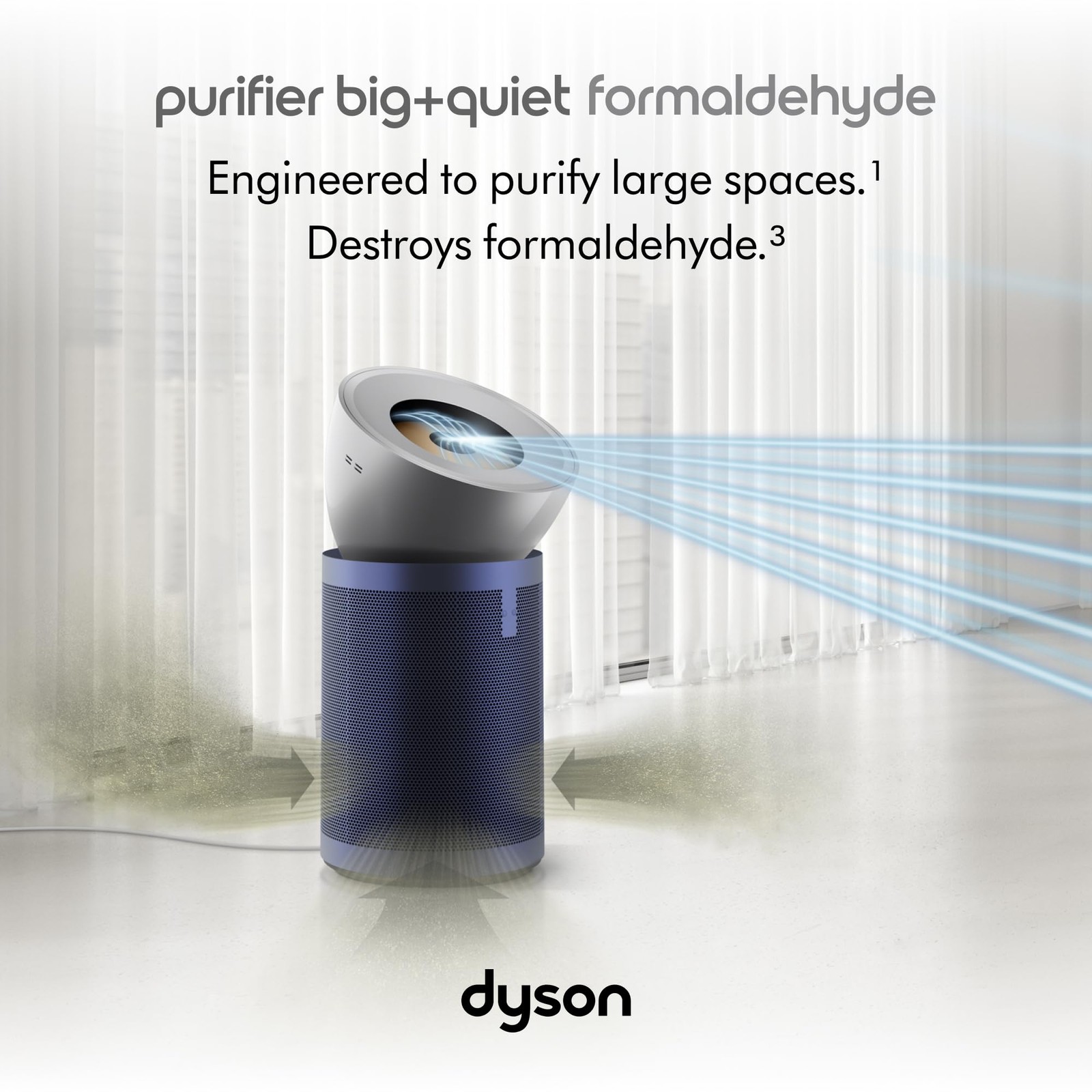 Dyson Purifier Big+Quiet Formaldehyde BP03 (Nickel/Prussian Blue)