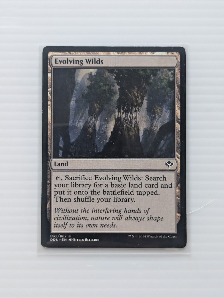 3x -Card Evolving Wilds Bundle: Essential Mana Fixing Land (Multiple Artworks)