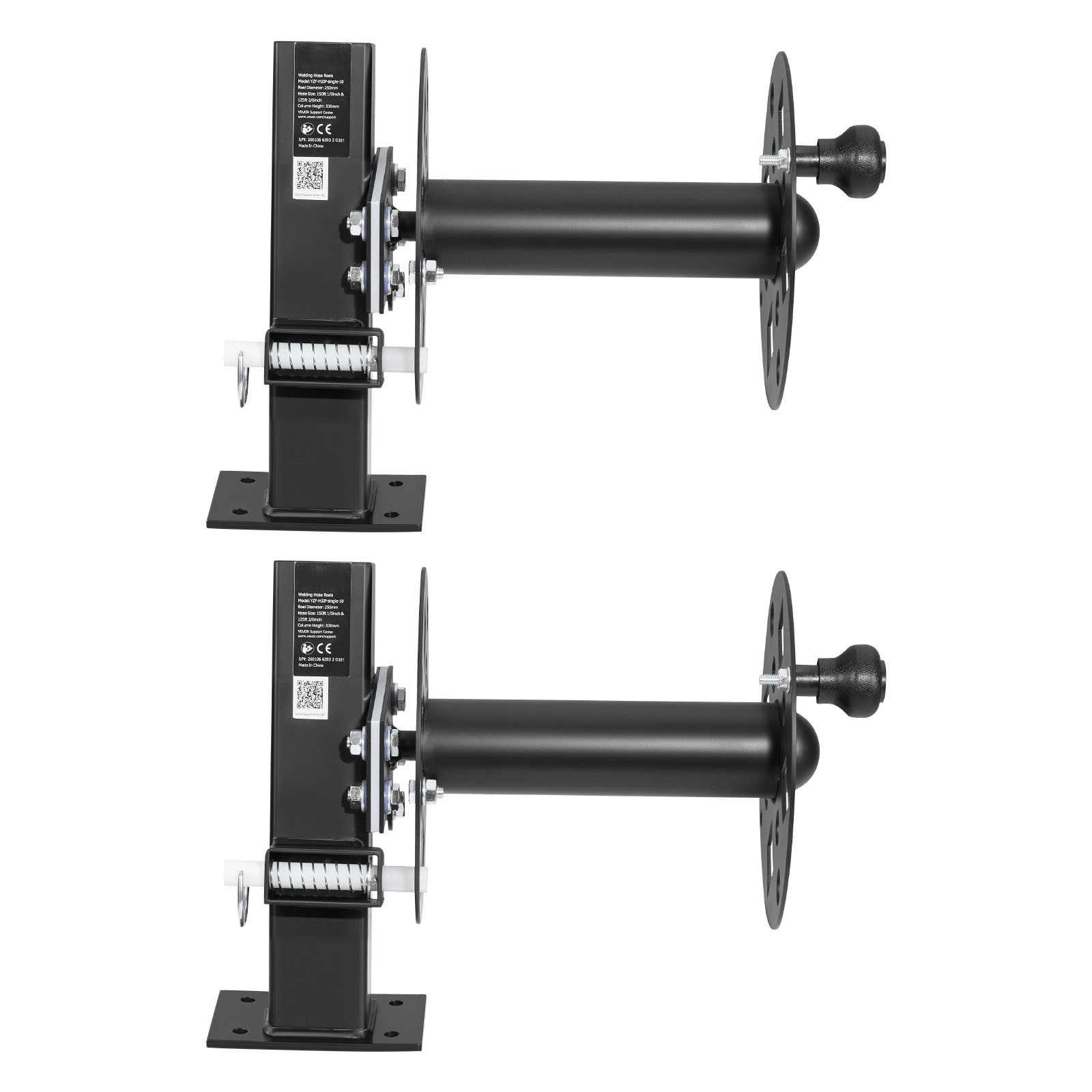 Uimoso 2PCS Heavy-Duty Welding Cable Reels for 150FT 1/0 & 125FT 2/0 Cables