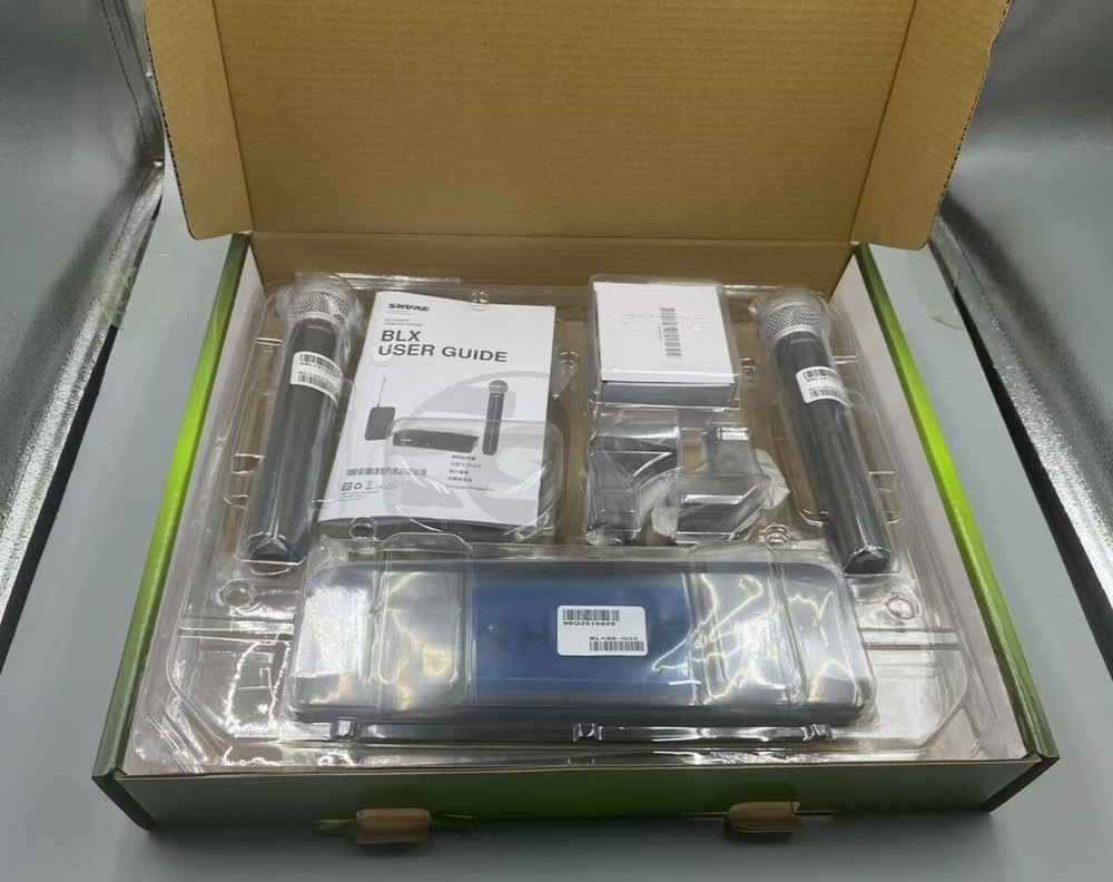 Shure BLX288/BETA58A Handheld Wireless Microphone System Come with 2 Microphone