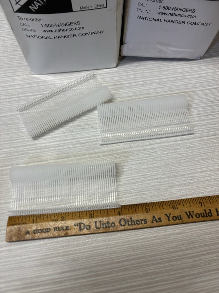2 BOXES x5000 Approx pcs J Hook Fasteners 1.5" Standard Tagging Gun Refill Barb*