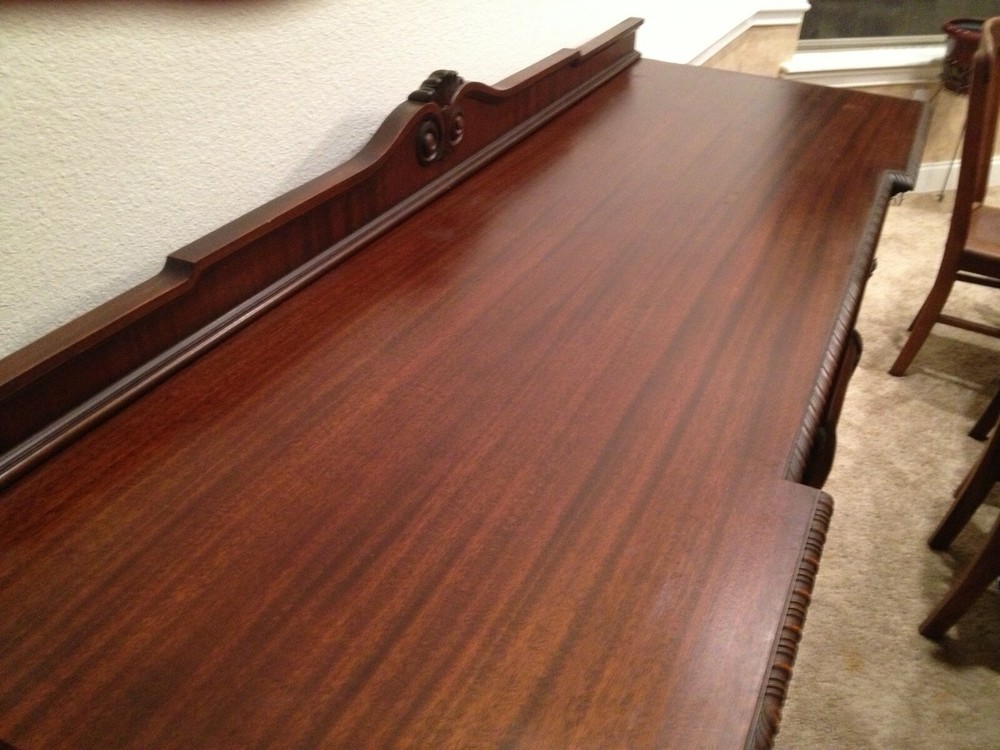 Buffet Sideboard, Antique,  Circa 1908,  Chippendale style, 72"  