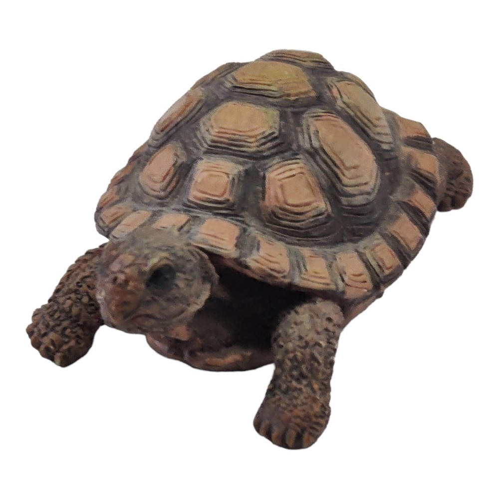 Resin Small Tortoise Figurine Brown