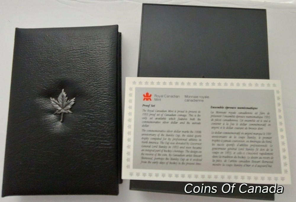 1993 Canada 7 Coin Prestige Silver Dollar PROOF Set - DEEP CAMEO #coinsofcanada