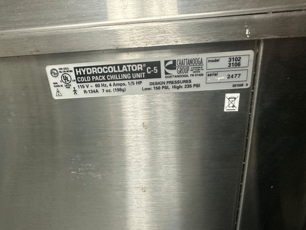 Chattanooga ColPac C-5 Chilling Unit