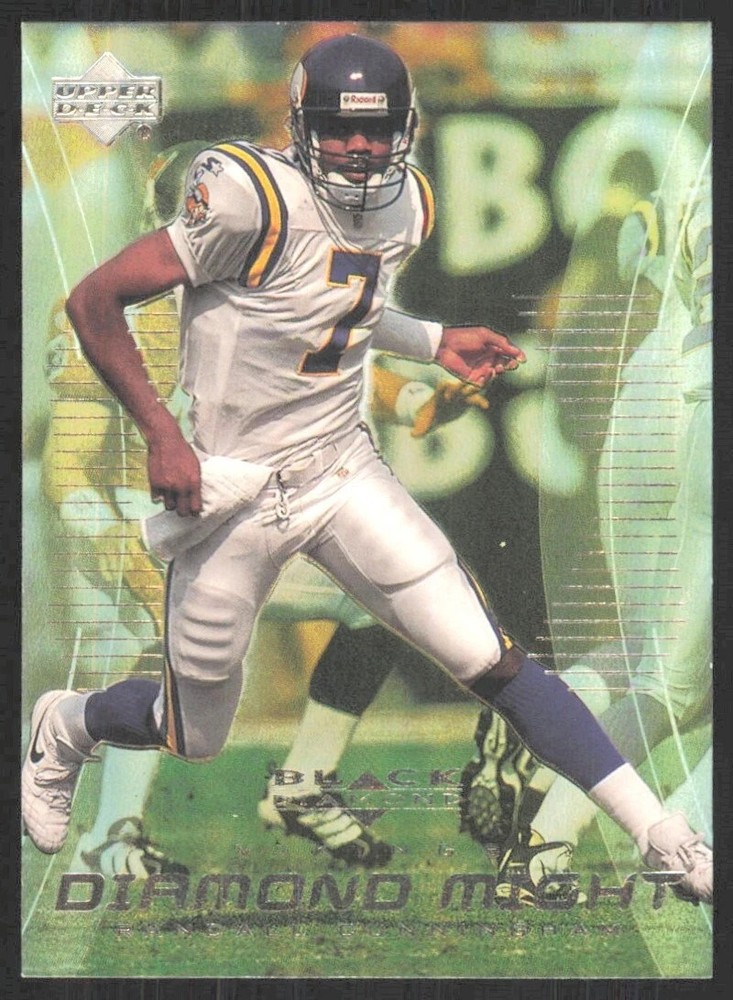 !!!      RANDALL CUNNINGHAM   UPPER DECK  INSERT  FOOTBALL CARD $$