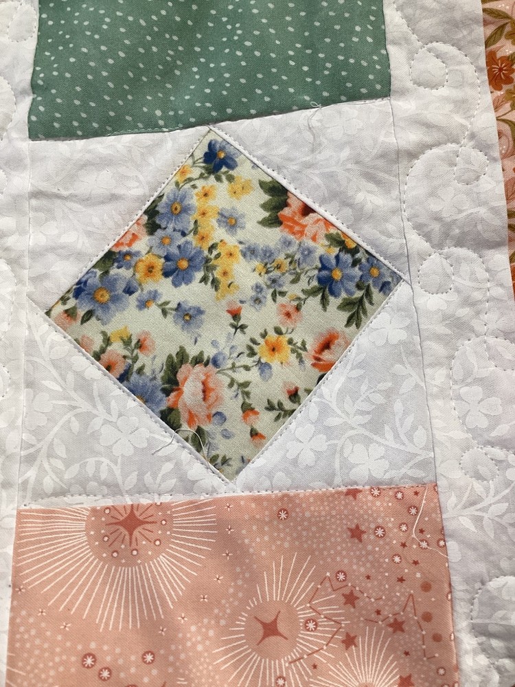 Handmade lap quilt