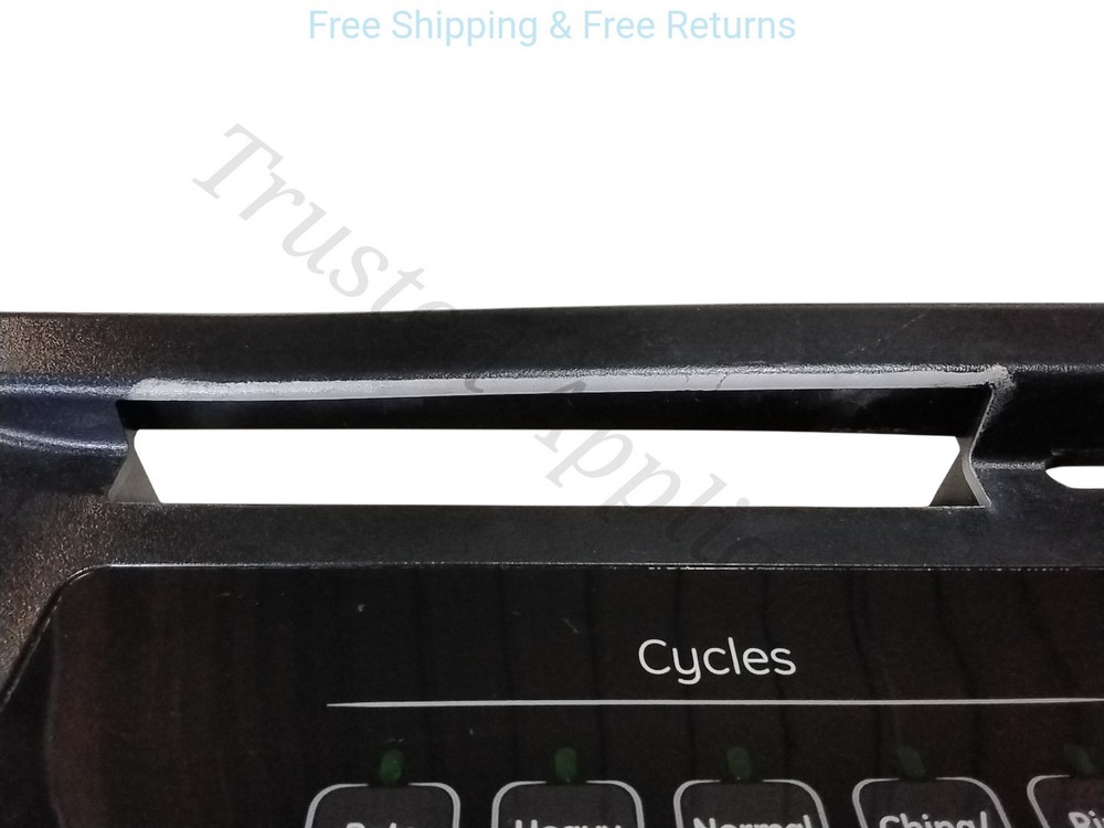 OEM Dishwasher Control Panel with Control Board PCB 165d8417 BLACK