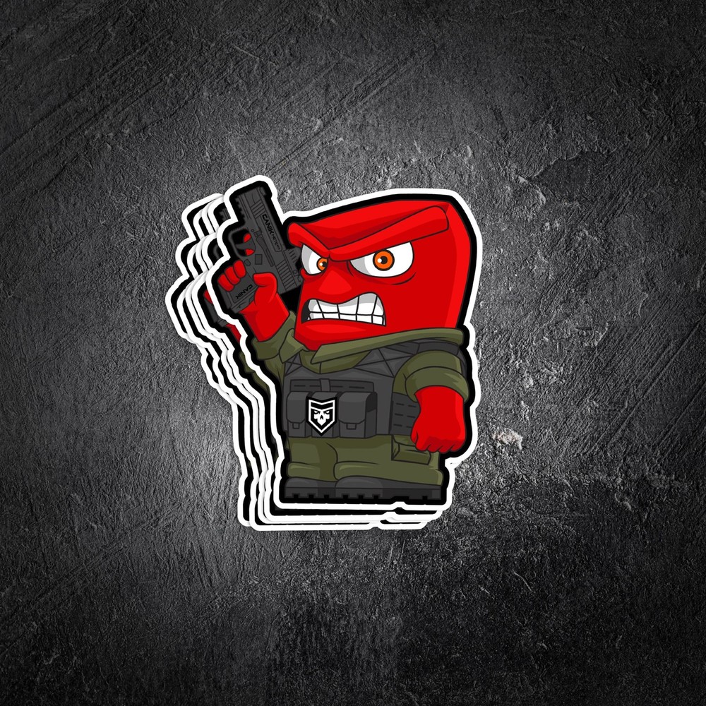 Tactical Anger Vinyl Decal