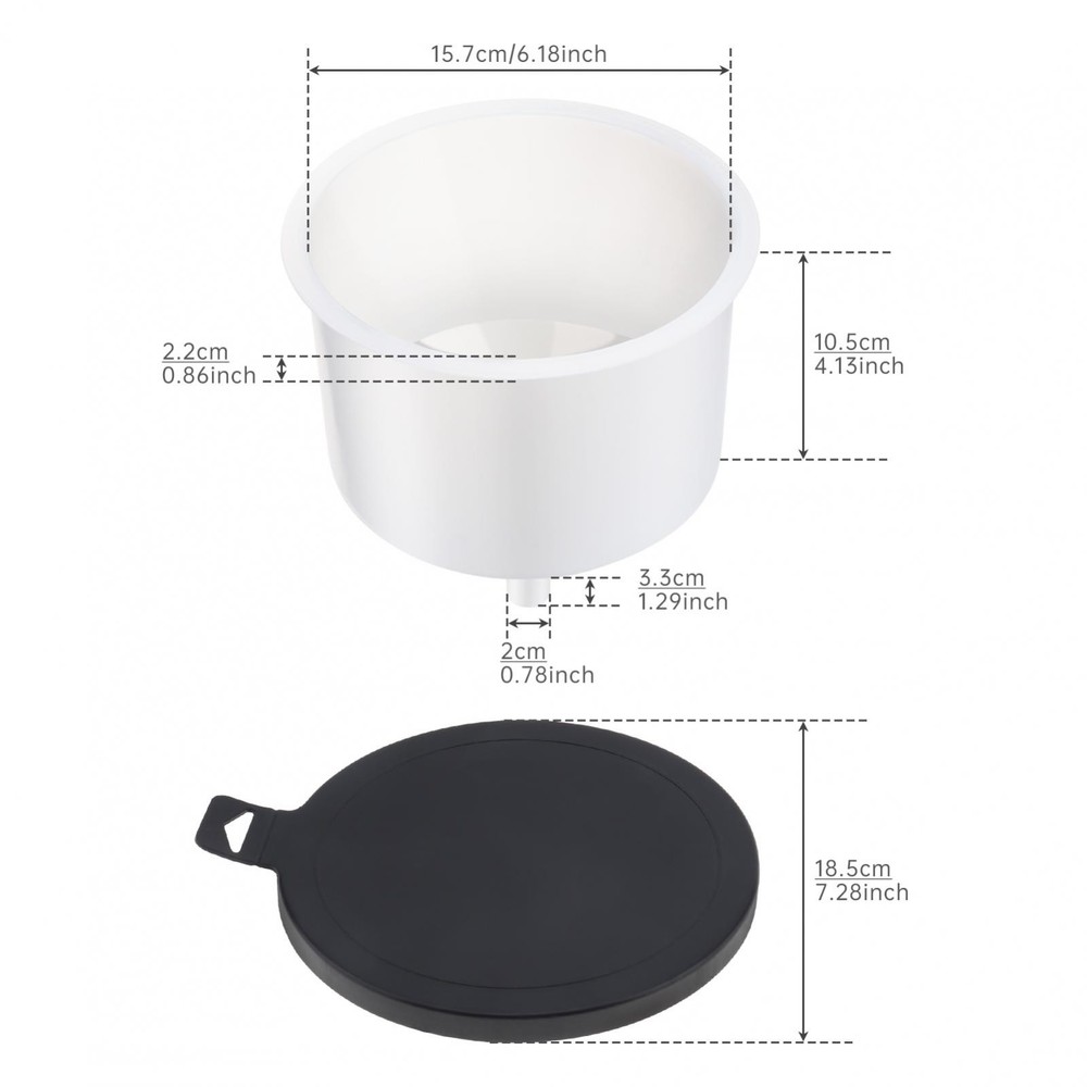 SPILL FREE CLEAR FUNNEL WITH ACCESSORY KIT RADIATOR COOLING COOLANT FLUID SYSTEM