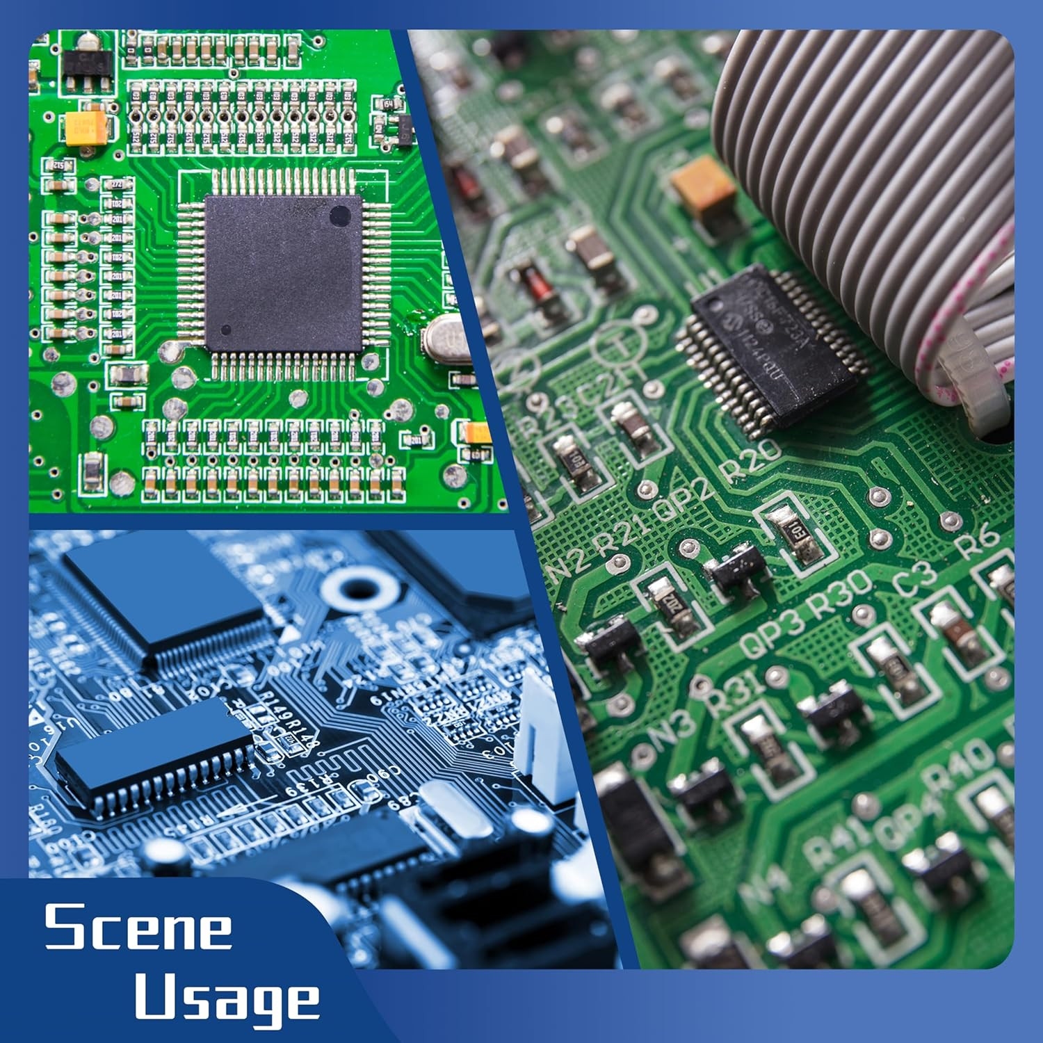 Solder Wick and Soldering flux for Electronics Repair, No Clean Flux, Solder...