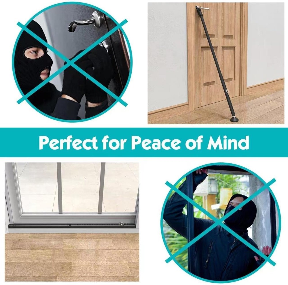 Adjustable Barricade Bar 2-Pack