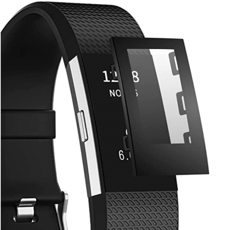 Watch Cover LCD Display Replacement for Fitbit Charge 2 Black
