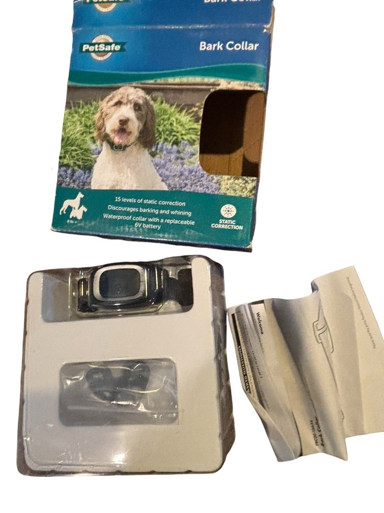PetSafe Bark Collar Control Dog 8 lbs and Up Static Correction PBC00-1663