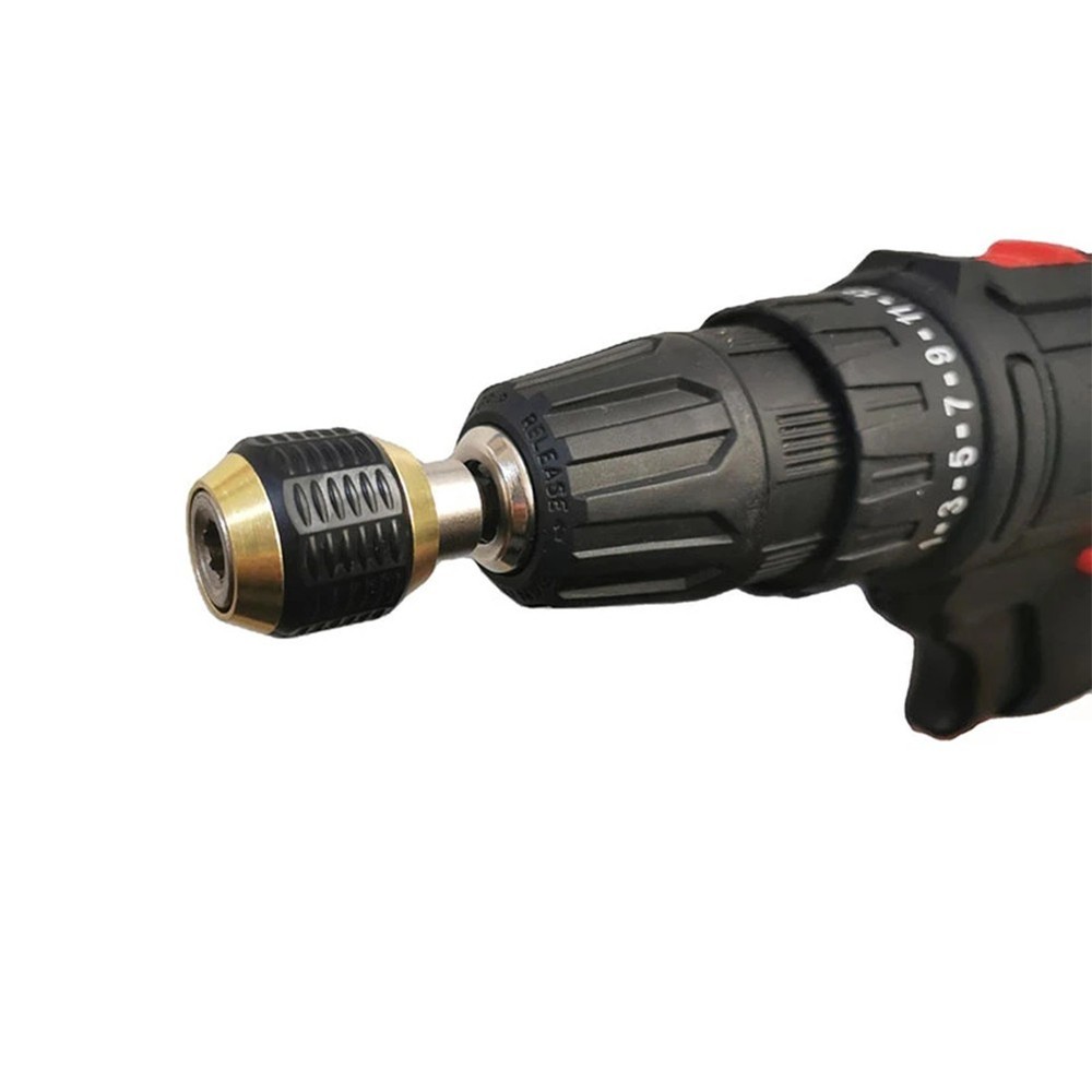 Quick Coupling Connecting Rod 1 Pcs 1/4 In Hex Handle Adapter Converter