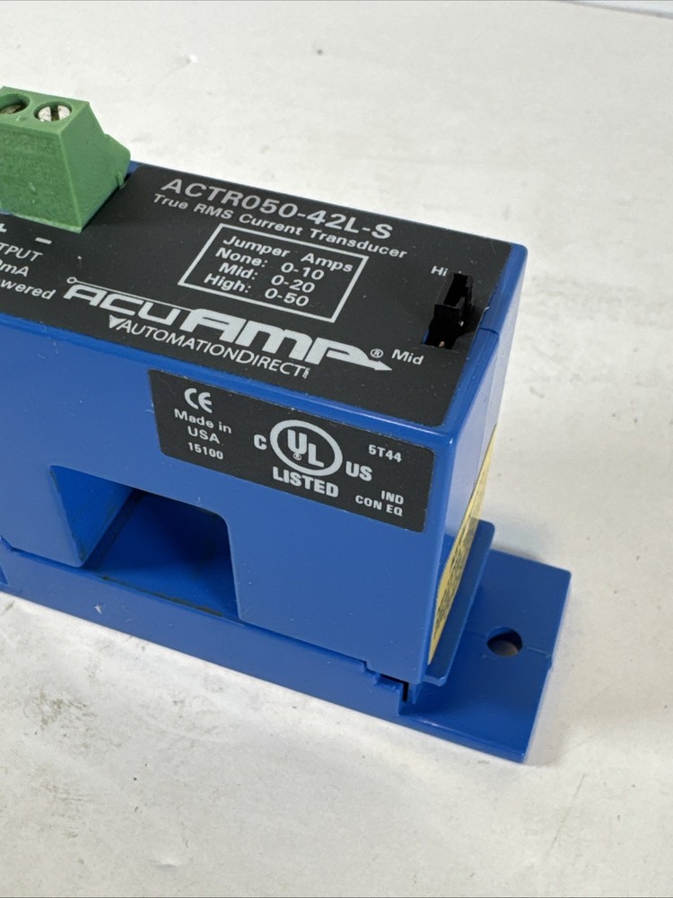 Automation Direct DCT200-42-24-S AcuAMP Split Core DC Current Transformer
