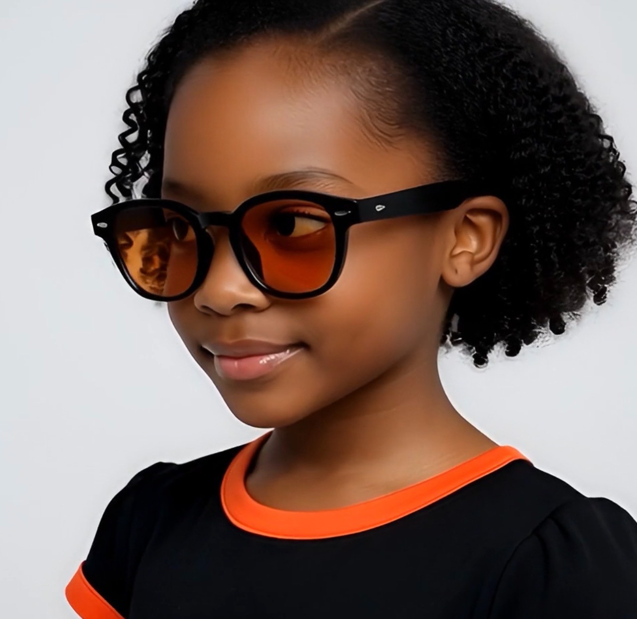 Kids Sunglasses Boys Girls Purple Classic Retro Eyewear Lead Free UV 100% Lentes