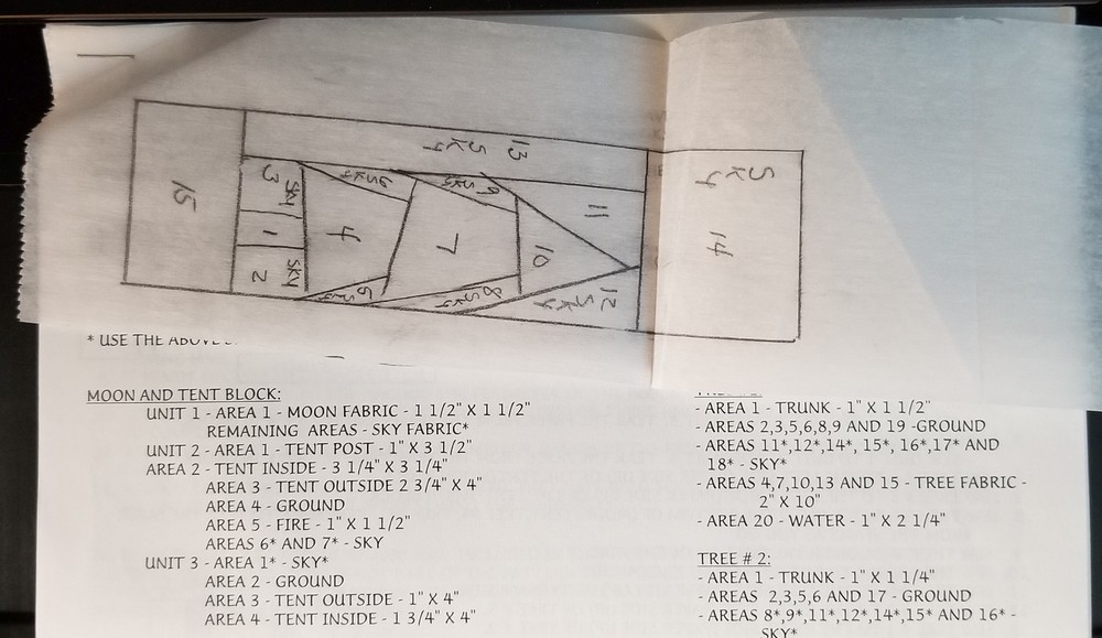 Up North Quilt Pattern - MH Designs #695 - Instructions & Pattern ONLY - 1998