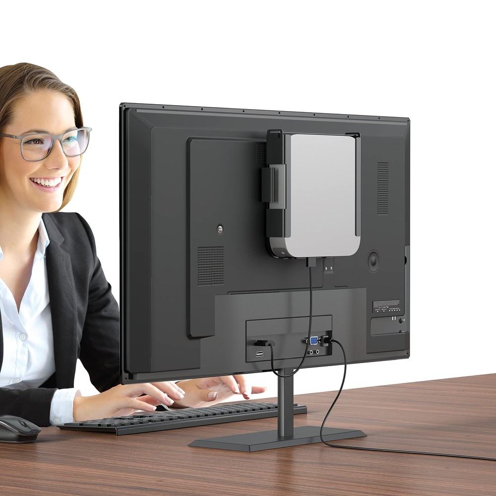 CTA Mac Mini Mount - CTA Secure Solid Steel VESA Mount for The Mac Mini - for...