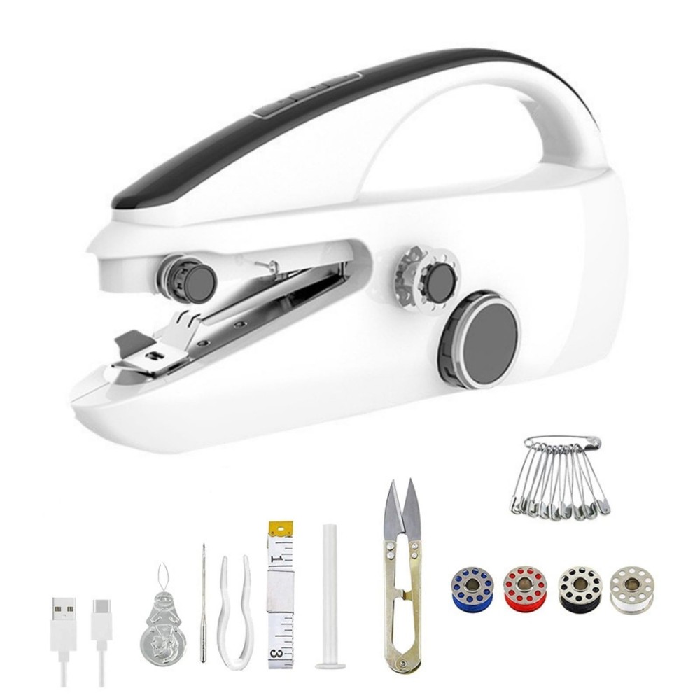 Practical Sewing Machine W/Complete Accessory Versatile Fabric Compatibility