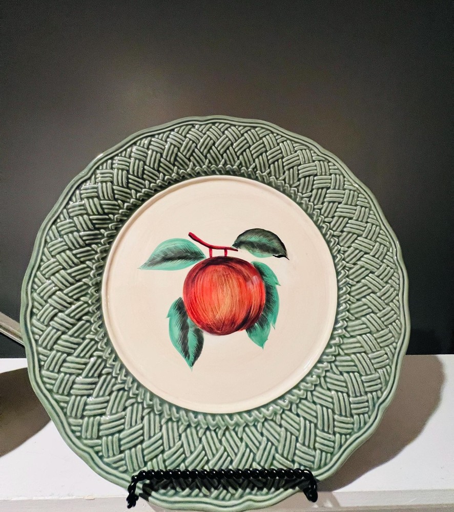 Noble Excellence Stoneware Peach Dinnerware Set – 9 Piece