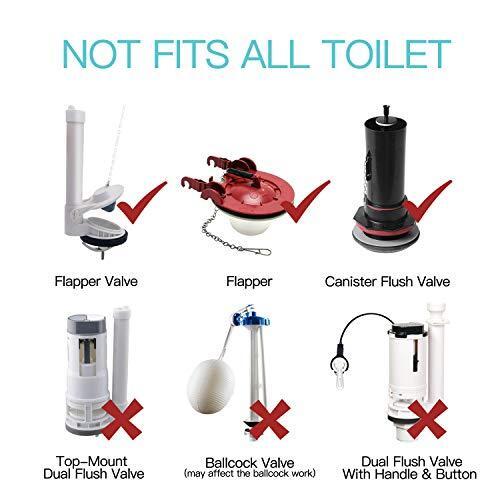 Techo Touchless Toilet Flush Kit with 8” Sensor Range, Adjustable Sensor Range