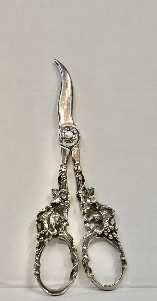 Sterling Silver Grape Scissors