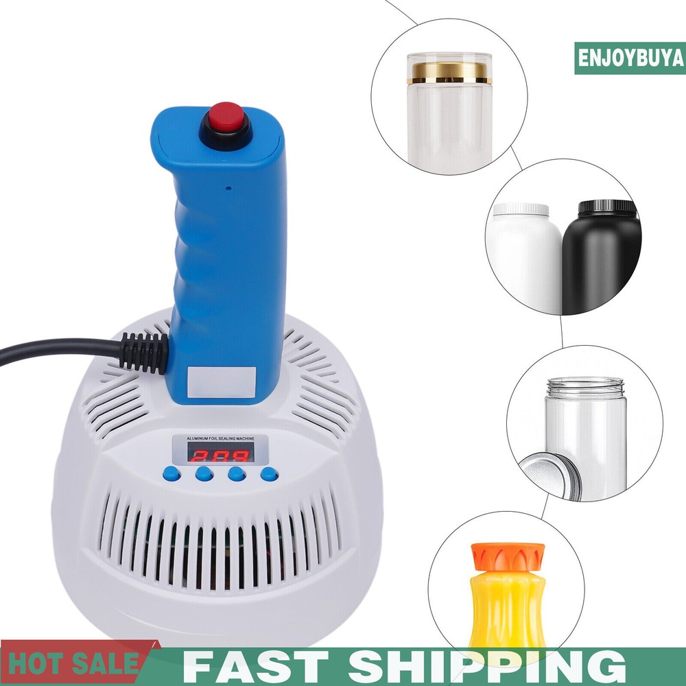 Induction Sealer Electromagnetic Heating Plastic Bottle Sealing Machine Handheld