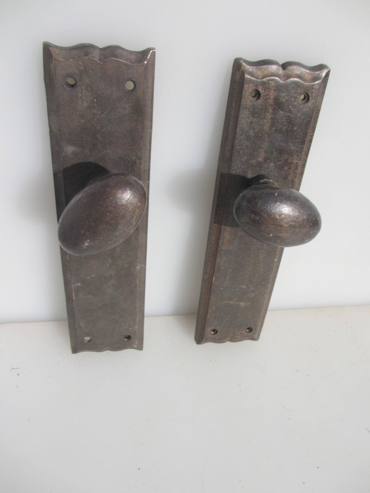Brass Door Knobs Handles Pulls Old Plates Antique STYLE