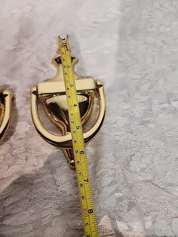 BALDWIN?-Polished Brass DOOR KNOCKER