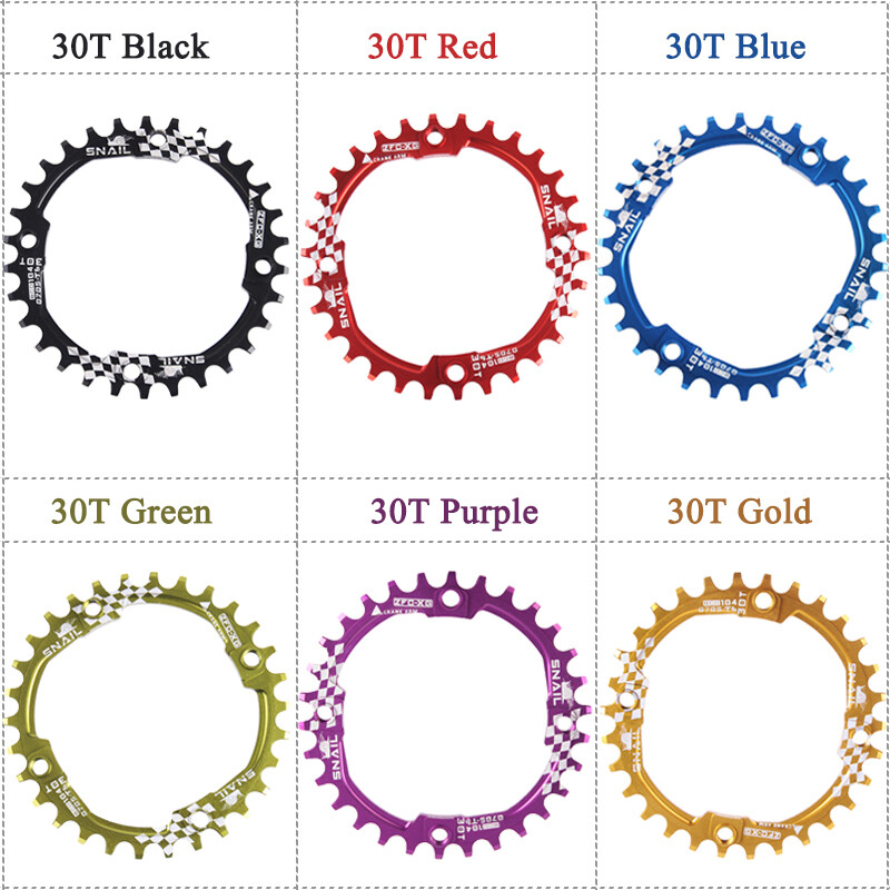 IXF 30T 104bcd CNC MTB Bike Crankset BB Narrow Wide Chainring 170mm Single Crank