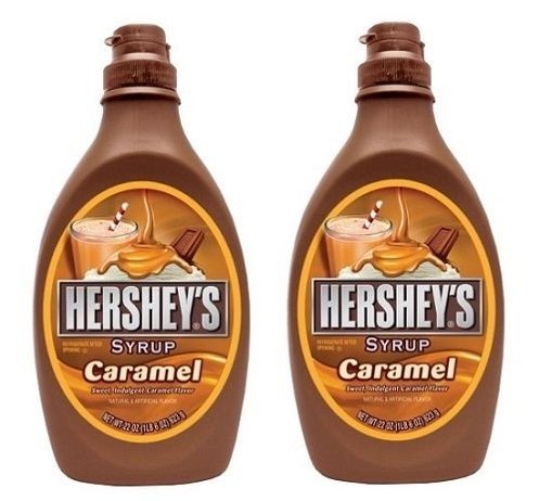 Hershey's Caramel Syrup 2 Bottle Pack