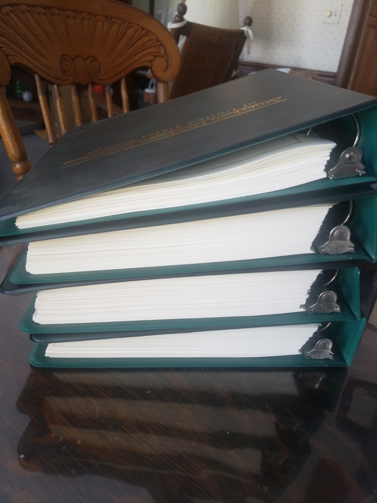 American Heirloom Collection Of United States Stamps Volumes I-IV Plus...