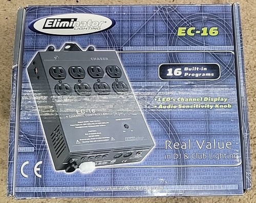 Eliminator Lighting EC-16 4-Channel Controller Lighting Dimmer Pack