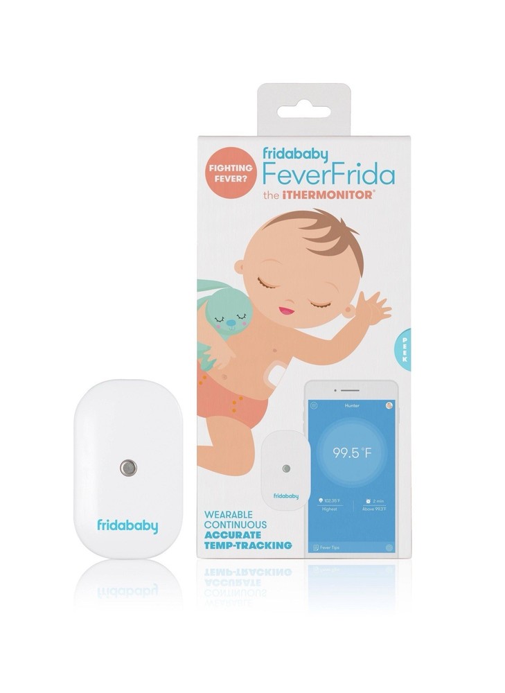 FridaBaby Smart iThermonitor Temp Tracking Touchless Babies Toddlers Thermometer