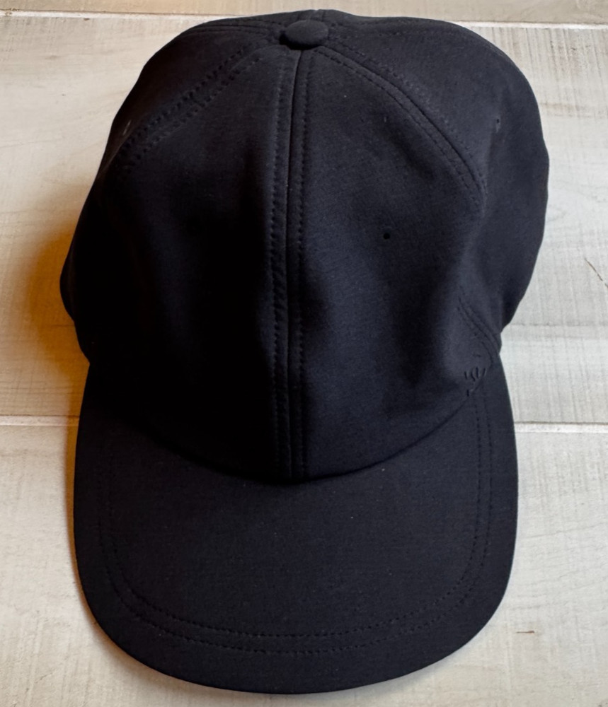 Lululemon black adjustable baseball cap hat women's